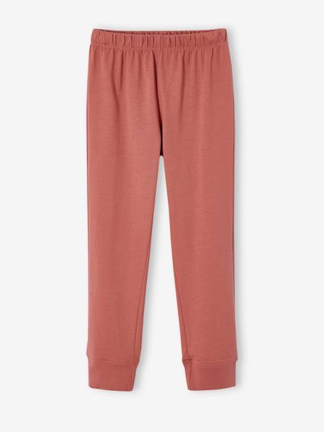 Pack of 2 Pyjamas with Hearts, for Girls raspberry pink - vertbaudet enfant 