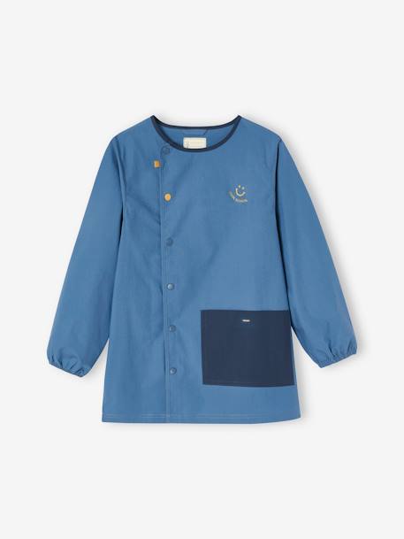 Tablier garçon personnalisable 'Cool school' bleu - vertbaudet enfant 