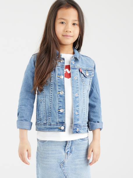 Veste en jean fille Levi's stone - vertbaudet enfant 
