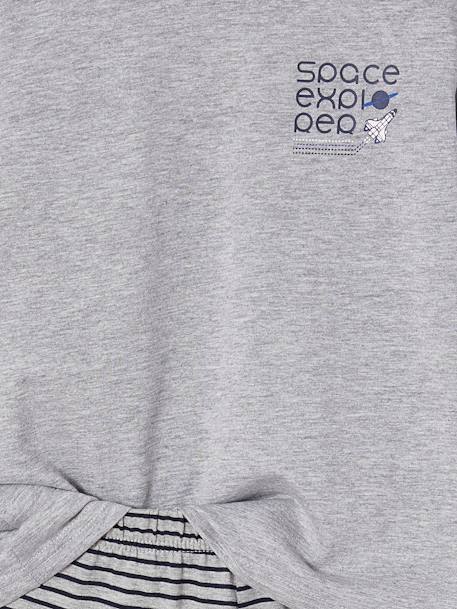 Lot de 2 pyjamas garçon space explorer bleu électrique - vertbaudet enfant 