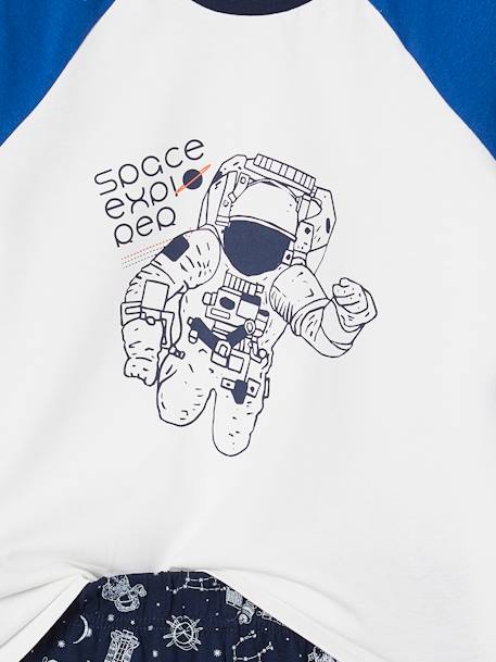 Lot de 2 pyjamas garçon space explorer bleu électrique - vertbaudet enfant 