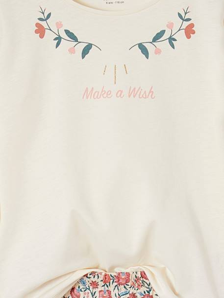 Lot 2 pyjamas fille gipsy bleu glacier - vertbaudet enfant 