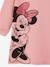 Hooded Sweatshirt-Like Dress for Girls, Minnie Mouse by Disney® mauve - vertbaudet enfant 