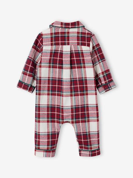 Chequered Christmas Pyjamas, Family Capsule Collection for Babies chequered red - vertbaudet enfant 
