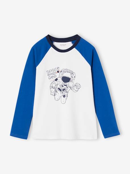 Lot de 2 pyjamas garçon space explorer bleu électrique - vertbaudet enfant 