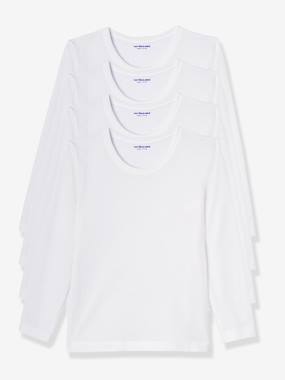 Garçon-Lot 4 T-shirts maillot de corps BASICS