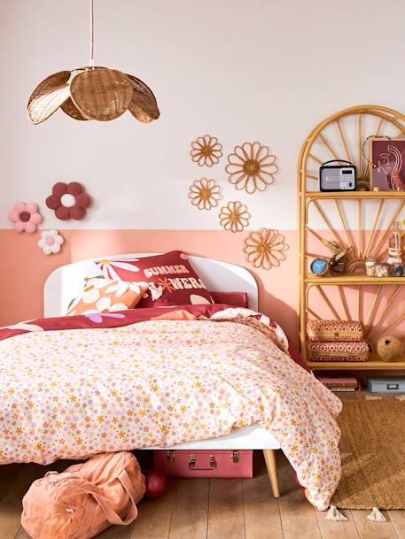Pack of 5 Wall Flowers in Rattan beige - vertbaudet enfant 