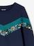 Sports Top in Techno Fabric for Girls navy blue - vertbaudet enfant 