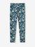 Sports Leggings in Techno Fabric, Exotic Flowers, for Girls printed green - vertbaudet enfant 