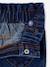 Jean fille paperbag poches coeur bleu moyen+denim brut+denim gris - vertbaudet enfant 