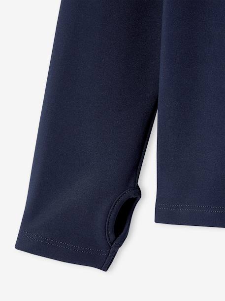 Sports Top in Techno Fabric for Girls navy blue - vertbaudet enfant 