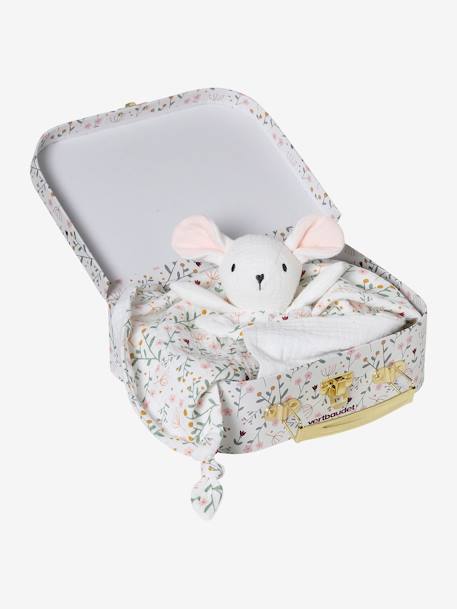 Bag with Comforter Mouse rose - vertbaudet enfant 