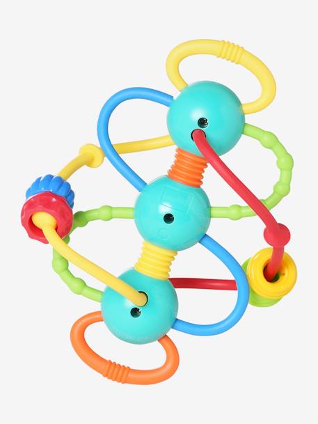 Wire Rattle with Beads multicoloured - vertbaudet enfant 