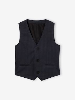 -Gilet sans manches garçon à chevrons