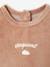 Lot de 3 pyjamas bébé mixtes en velours cappuccino+rose - vertbaudet enfant 