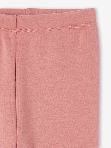 Legging fille doublé polaire blush+noir - vertbaudet enfant 
