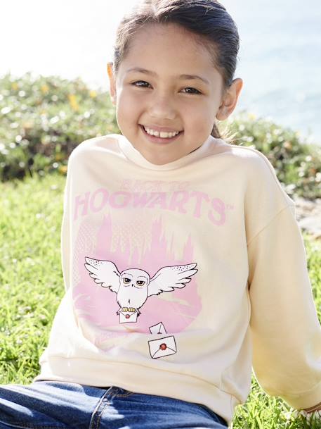 Harry Potter® Sweatshirt for Girls ecru - vertbaudet enfant 