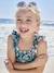 Maillot de bain 1 pièce imprimé tropical fille vert sapin - vertbaudet enfant 