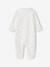 Lot de 2 pyjamas mixtes velours ouverture naissance cappuccino+rose - vertbaudet enfant 