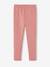 Legging fille doublé polaire blush+noir - vertbaudet enfant 