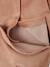 Pack of 3 Sleepsuits in Velour for Babies, BASICS cappuccino+rose - vertbaudet enfant 