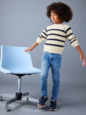 Morphological slim thin jeans for boys - vertbaudet enfant