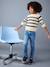 Morphological slim thin jeans for boys black denim+Dark Blue+Dark Grey+Denim Blue+denim grey+double stone - vertbaudet enfant 
