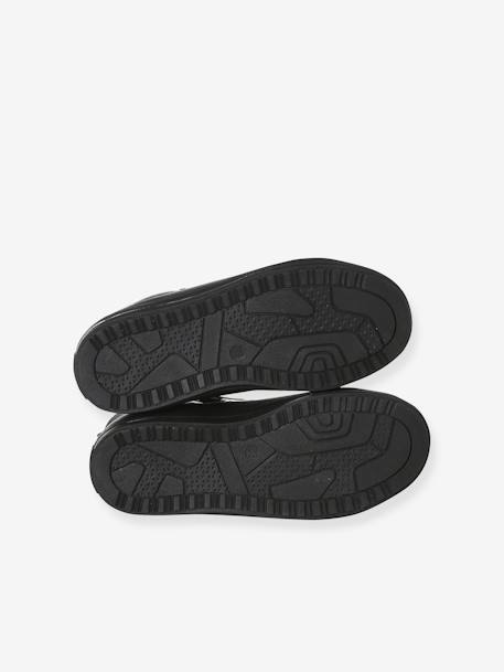High-Top Trainers with Laces & Zips for Girls black - vertbaudet enfant 