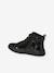 Baskets enfant fille synthétique zippées noir - vertbaudet enfant 
