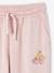 Pantalon jogging détails fanatisie fille en molleton rose poudré - vertbaudet enfant 