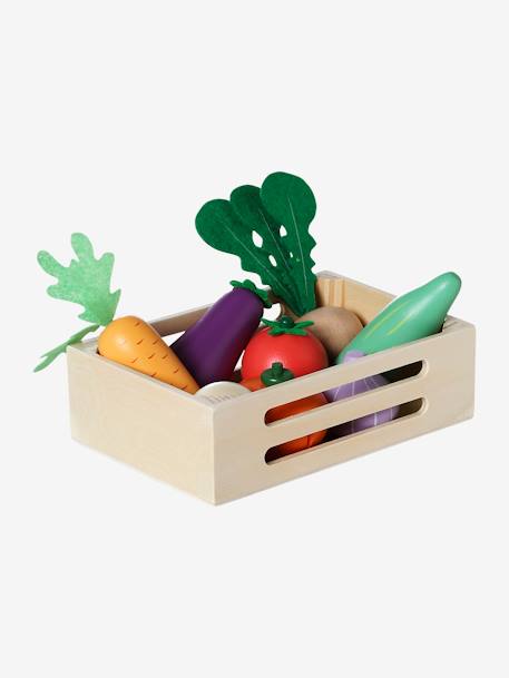 Panier de légumes en bois FSC® bois - vertbaudet enfant 