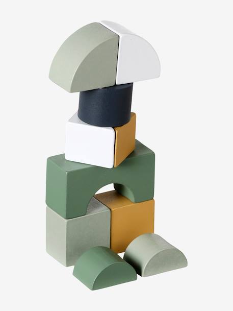 Multi-Activity Box Set in FSC® Wood green - vertbaudet enfant 
