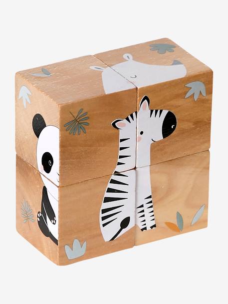 Coffret multi-activités TANZANIE en bois FSC® vert - vertbaudet enfant 