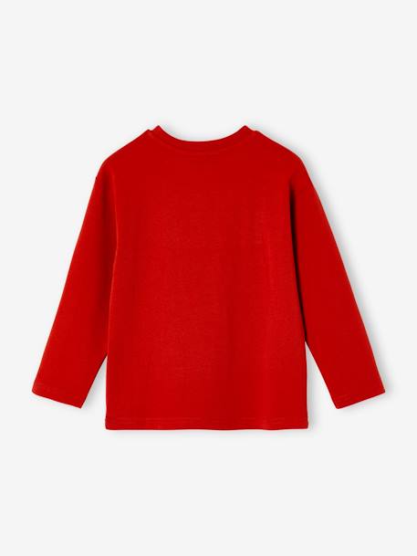 T-shirt motif wild en bouclettes garçon rouille - vertbaudet enfant 