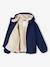 Coupe-vent garçon doublé sherpa à capuche caramel+kaki+marine+olive - vertbaudet enfant 