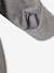 Hooded Pramsuit in Woollen-Like Fabric, Asymmetric Fastening, for Babies marl grey - vertbaudet enfant 