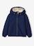 Coupe-vent garçon doublé sherpa à capuche caramel+kaki+marine+olive - vertbaudet enfant 