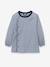 Gingham Check Smock for Boys, by CYRILLUS blue - vertbaudet enfant 