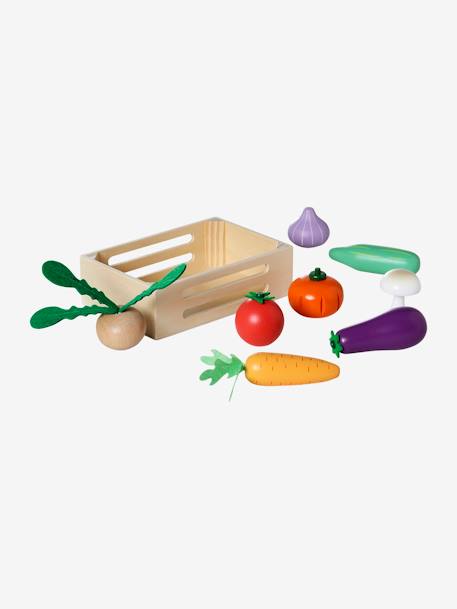 Panier de légumes en bois FSC® bois - vertbaudet enfant 