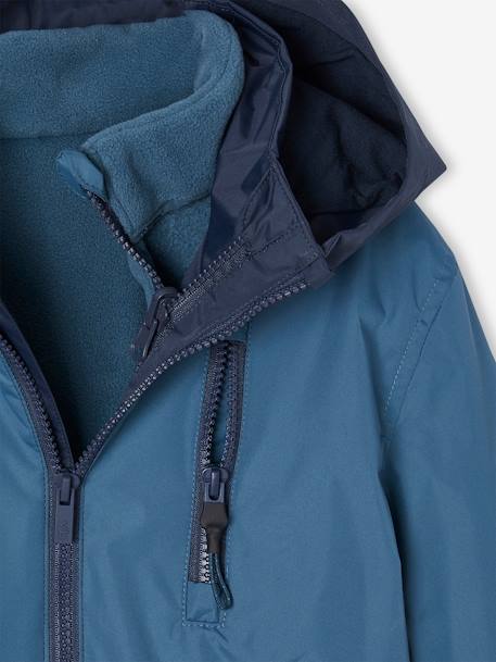 Parka technique 3 en 1 garçon encre - vertbaudet enfant 