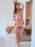 Ensemble 2 pièces pyjama uni de grossesse bois de rose - vertbaudet enfant 