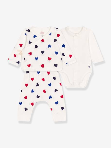 3-piece Combo for Babies, by Petit Bateau white - vertbaudet enfant 