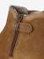 Boots enfant fille cuir zippées camel+noir - vertbaudet enfant 