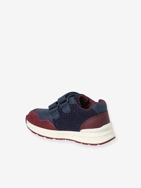 Hook-and-Loop Trainers for Boys navy blue+set blue - vertbaudet enfant 