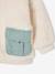 Ensemble bébé sweat peluche + pantalon velours vert d'eau - vertbaudet enfant 