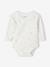 Pack of 5 'Heart' Long Sleeve, Organic Cotton Bodysuits with Front Opening for Babies pale pink - vertbaudet enfant 