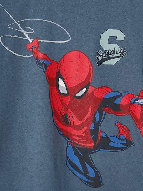 T-shirt Spiderman Marvel garçon bleu jean - vertbaudet enfant 