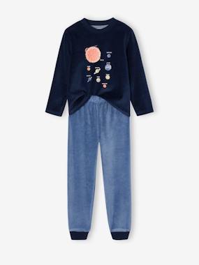 Garçon-Lot de 2 pyjamas  garçon velours Espace