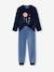 Pack of 2 'Space' Pyjamas in Velour for Boys navy blue - vertbaudet enfant 