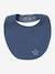 Lot 3 bavoirs naissance en gaze de coton lot bleu+lot rose - vertbaudet enfant 